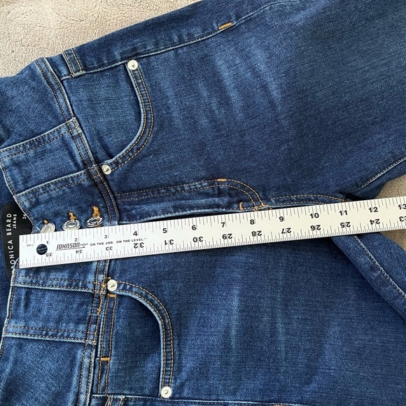 Veronica Beard Katherine Corset High Rise Waist Skinny Jeans Size 24 New - Picture 14 of 15